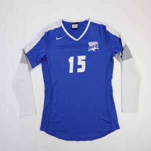 CCSU Blue Devils Nike Dri-Fit Practice Jersey - Soccer Men's Blue/White Used M