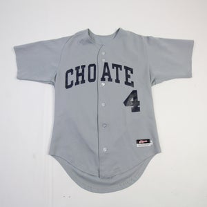 Choate Wild Boars Ripon Athletic Game Jersey - Baseball Men's Gray Used M