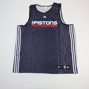 Detroit Pistons adidas Practice Jersey - Basketball Men's Dark Blue New 2XL