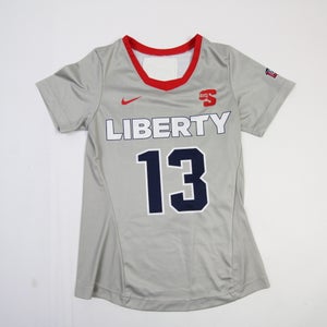 Liberty Flames Nike Practice Jersey - Soccer Women's Beige Used M
