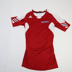 Kansas Jayhawks adidas Practice Jersey - Soccer Women's Red/White New XS