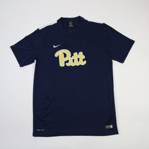 Pittsburgh Panthers Nike Dri-Fit Practice Jersey - Soccer Men's Navy Used L