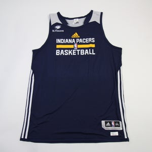 Indiana Pacers adidas Practice Jersey - Basketball Men's Navy New 4XLT