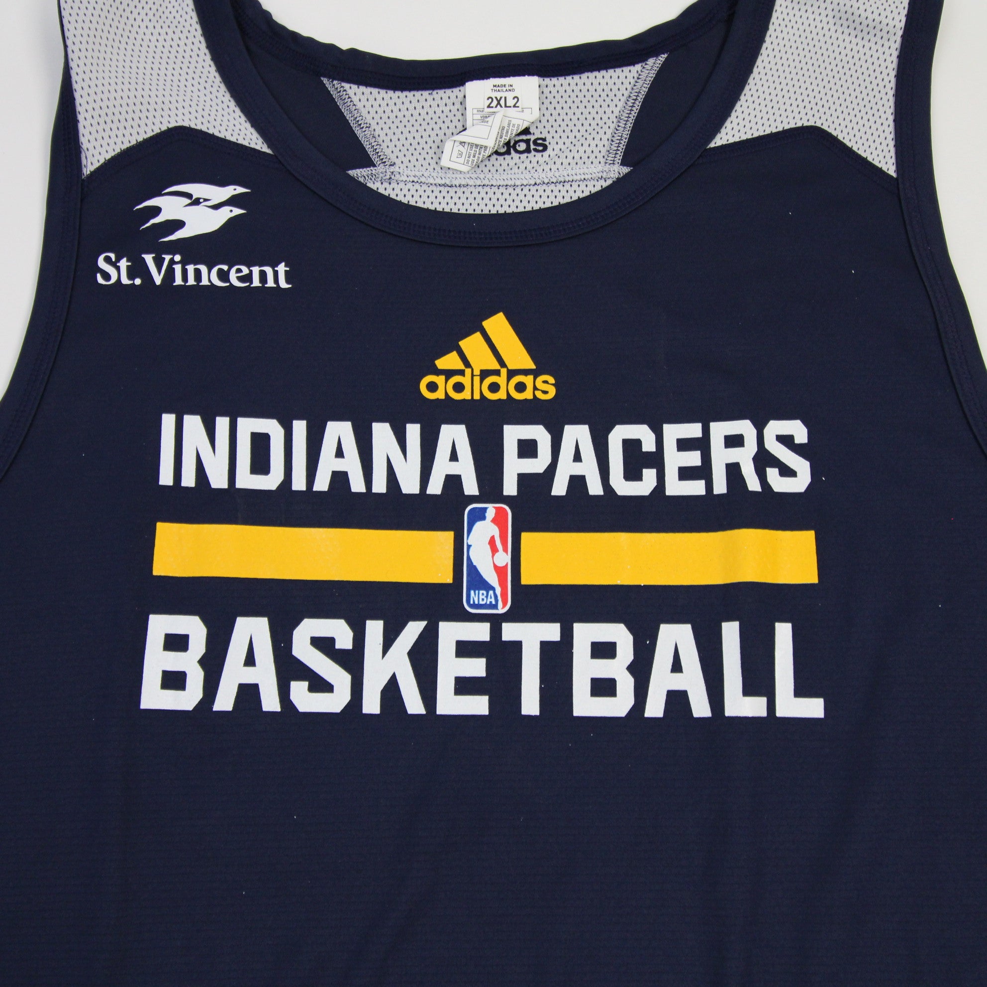 Indiana Pacers Adidas Slimmer Fit On-Court Dark Navy Pre-Game