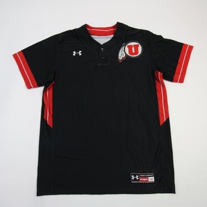 Utah Utes Under Armour Practice Jersey - Baseball Men's Black/Red Used L