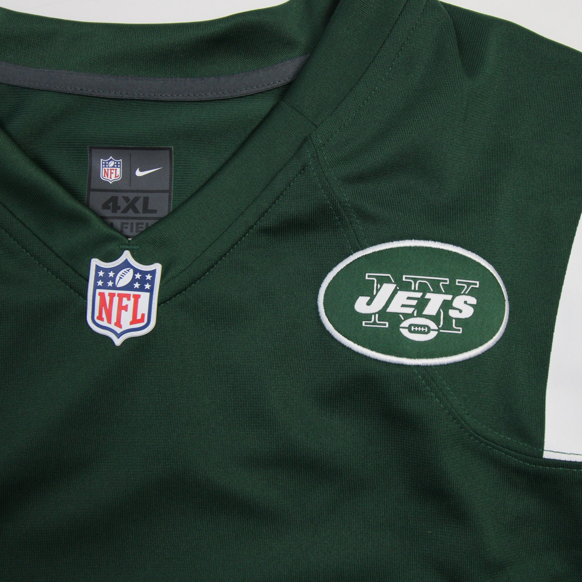 Men's Nike Green New York Jets Custom Game Jersey