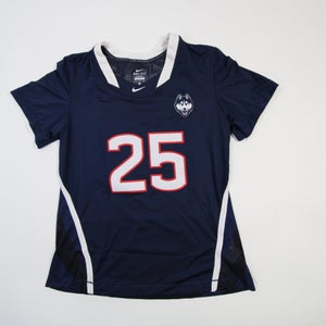 UConn Huskies Nike Dri-Fit Game Jersey - Volleyball Women's Navy Used L