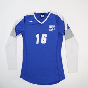 CCSU Blue Devils Nike Dri-Fit Game Jersey - Volleyball Women's Blue Used S