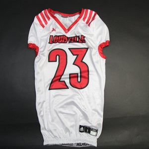 Louisville Cardinals adidas Practice Jersey - Football Men's White/Red New L