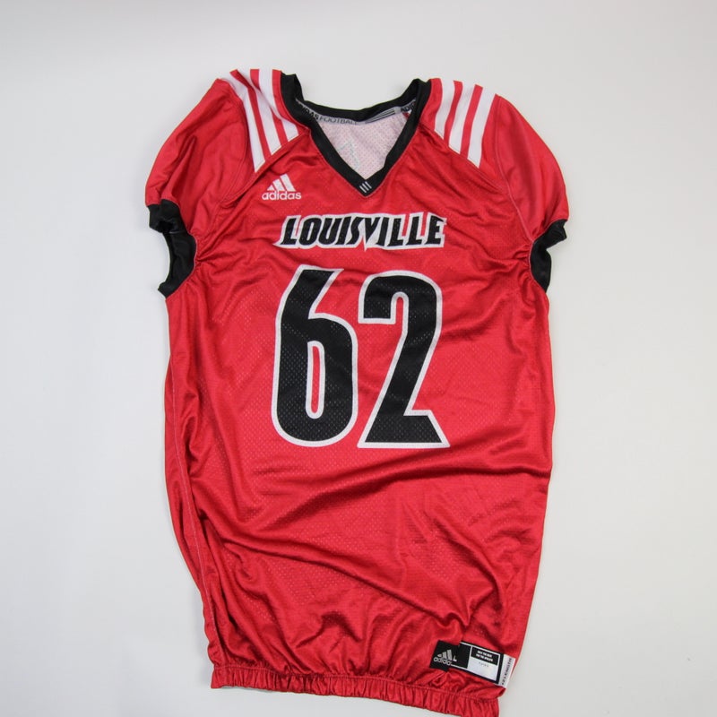 Adidas Originals Adidas White Louisville Cardinals Team Baseball Jersey