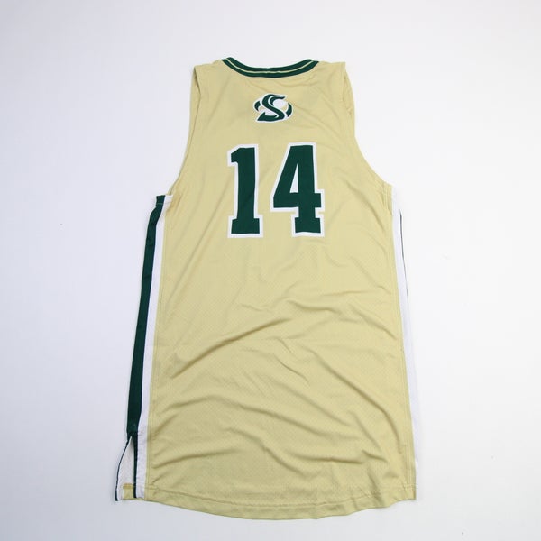 Sacramento State Hornets adidas Game Jersey - Basketball Men's Gold Used  2XL