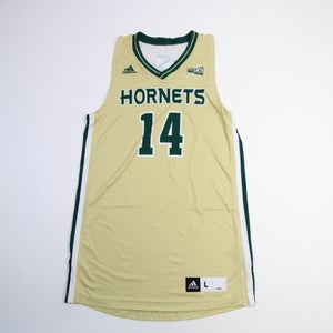 Sacramento State Hornets adidas Game Jersey - Basketball Men's Gold Used XL
