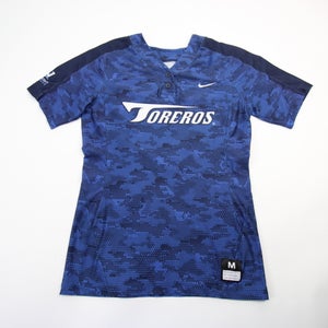 San Diego Toreros Nike Game Jersey - Softball Women's Dark Blue Used L