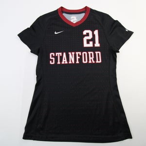 Stanford Cardinal Nike Game Jersey - Soccer Women's Black Used L