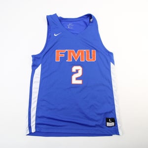 Florida Memorial Lions Nike Dri-Fit Game Jersey - Basketball Men's Used L
