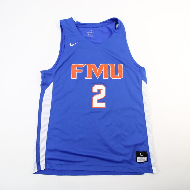 Florida Memorial Lions Nike Dri-Fit Game Jersey - Basketball Men's Used M