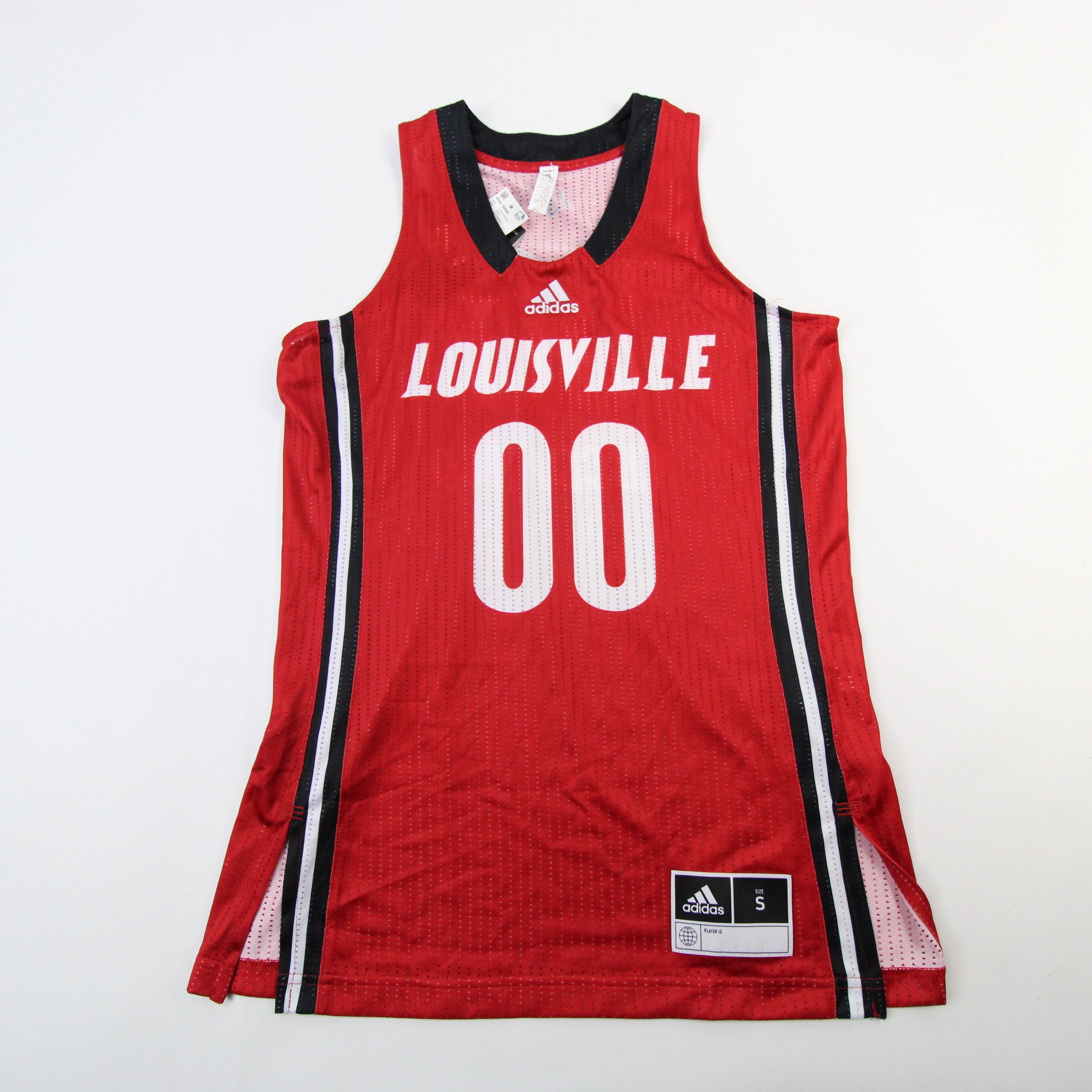 Louisville Cardinals adidas Game Jersey - Basketball Women's White Used XL