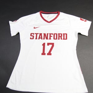 Stanford Cardinal Nike Game Jersey - Soccer Women's White Used XL