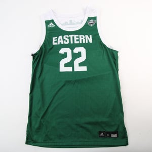 Eastern Michigan Eagles adidas Practice Jersey - Basketball Men's Used XL
