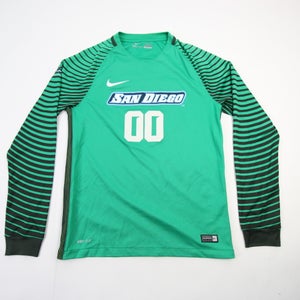 San Diego Toreros Nike Dri-Fit Game Jersey - Soccer Men's Green Used M