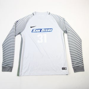 San Diego Toreros Nike Dri-Fit Game Jersey - Soccer Men's Gray Used M