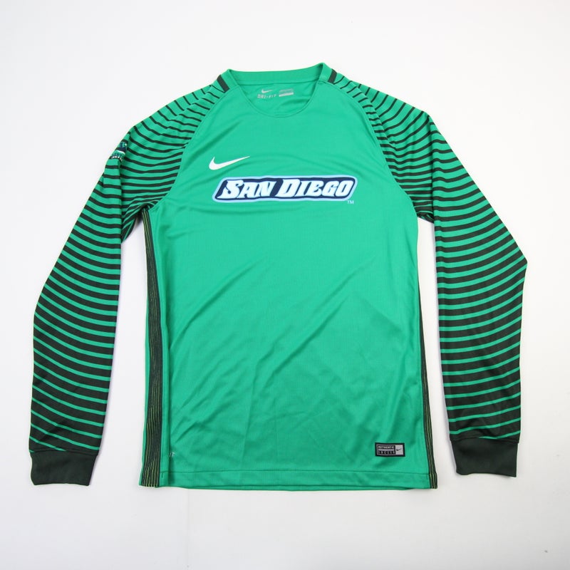 San Diego Toreros Nike Dri-Fit Game Jersey - Soccer Men's Green New L