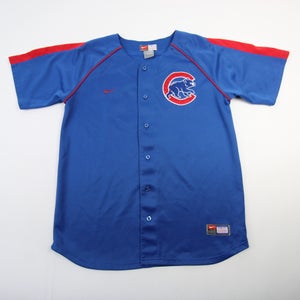 Chicago Cubs Nike Team Practice Jersey - Baseball Youth Blue Used XL
