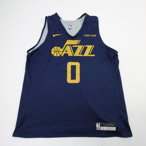 Utah Jazz Nike NBA Authentics Practice Jersey - Basketball Men's Used 2XLT
