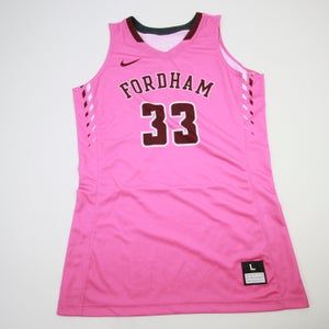 Fordham Rams Nike Practice Jersey - Basketball Women's Pink New L