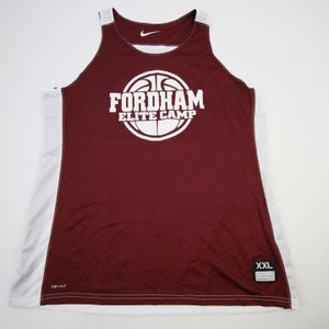 Fordham Rams Nike Practice Jersey - Basketball Women's Maroon/White New 2XL