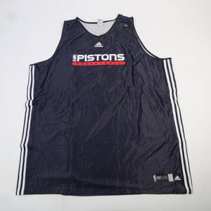 Detroit Pistons adidas Practice Jersey - Basketball Men's Navy/White New 3XLT