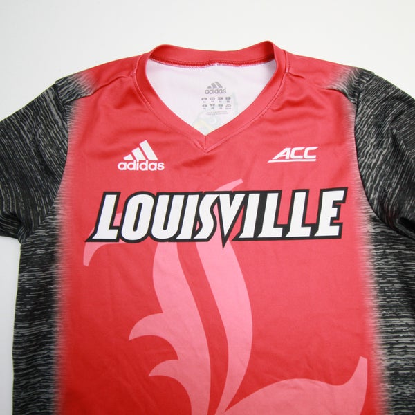 Louisville Cardinals adidas Practice Jersey - Football Men's White/Red New