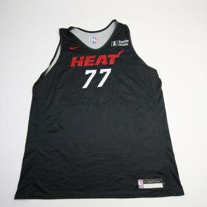 Miami Heat Nike Practice Jersey - Basketball Men's Black/Gray Used 2XLT