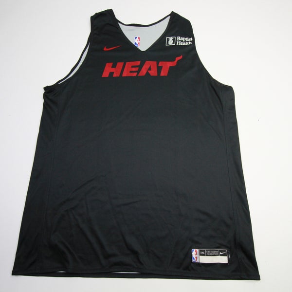 Miami Heat Nike Practice Jersey - Basketball Men's Black/Red New XLTT