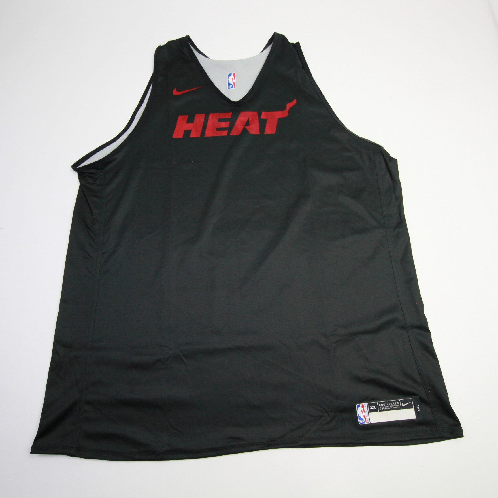 MIAMI HEAT BASKETBALL RED ADIDAS PRACTICE JERSEY NEW WITH TAGS