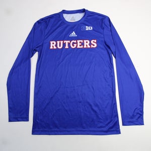 Rutgers Scarlet Knights adidas Practice Jersey - Soccer Men's Blue Used M