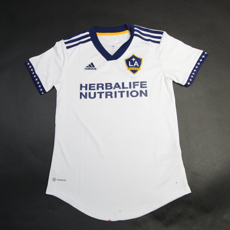 MLS #22 LA Galaxy 2022 Team Issued Adidas White Jersey / Shirt