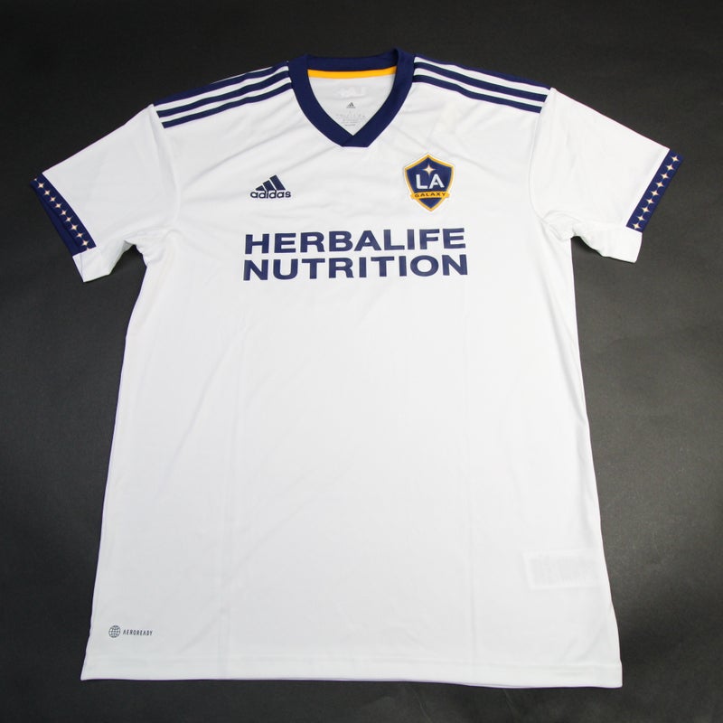 Adidas Los Angeles Galaxy MLS Authentic Home White Soccer Jersey