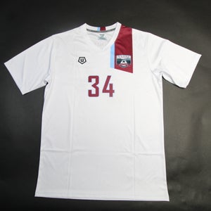 Pennine United Un1tus Game Jersey - Soccer Men's White/Maroon New M