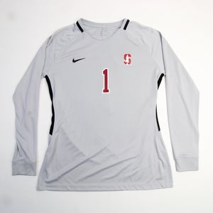 Stanford Cardinal Nike Dri-Fit Practice Jersey - Volleyball Women's Gray New L