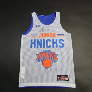 New York Knicks Under Armour Practice Jersey - Basketball Youth Used S