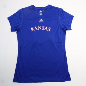 Kansas Jayhawks adidas Climacool Game Jersey - Volleyball Women's Blue Used S