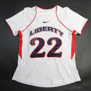 Liberty Flames Nike Dri-Fit Practice Jersey - Other Women's White/Red New M