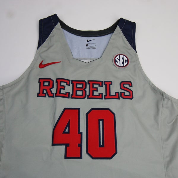 Ole Miss Rebels Nike Practice Jersey - Basketball Men's Blue/Red