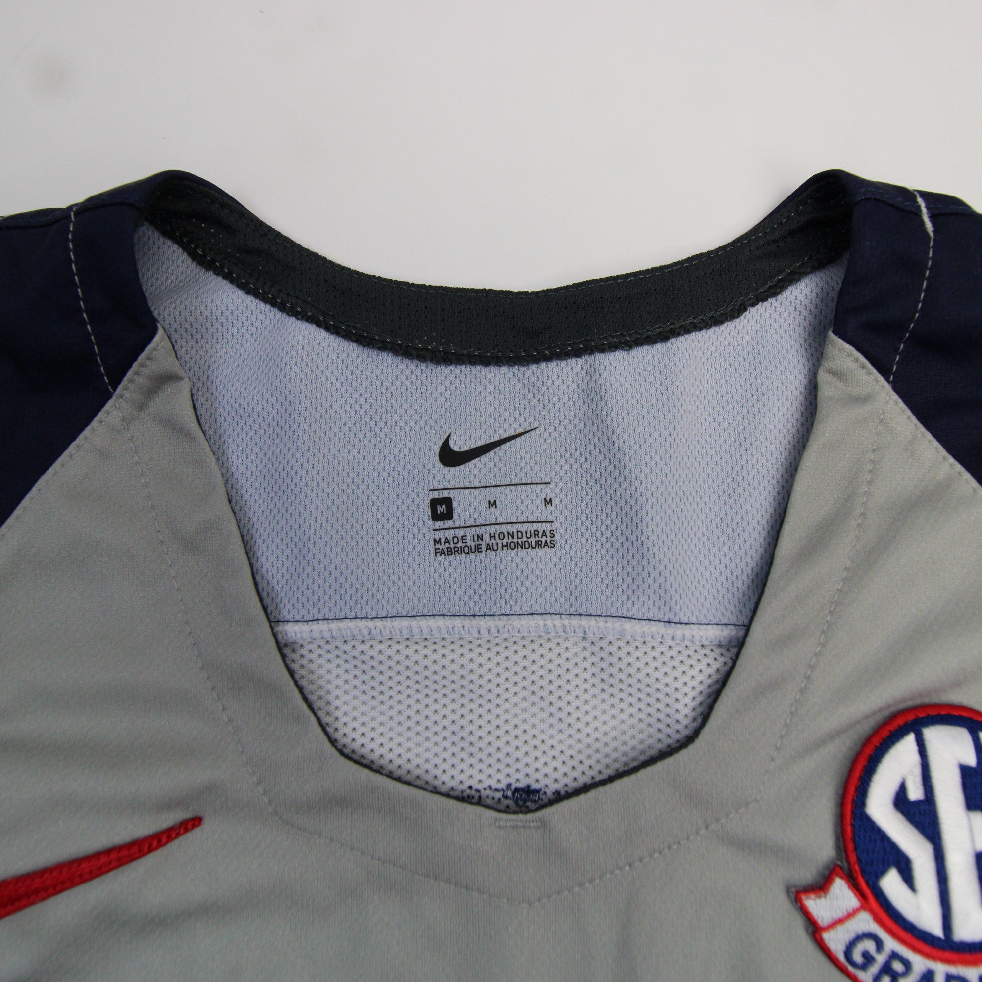 Ole Miss Rebels Nike Game Jersey - Basketball Women's Cream/Red Used