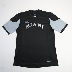 Miami RedHawks adidas Climalite Game Jersey - Soccer Men's Black New M