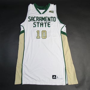 Sacramento State Hornets adidas Game Jersey - Basketball Men's Used XL