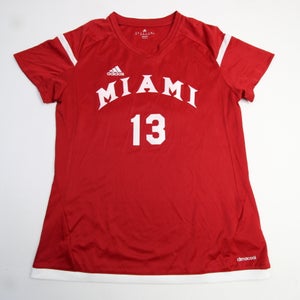 Miami RedHawks adidas Climacool Practice Jersey - Soccer Women's Red New M