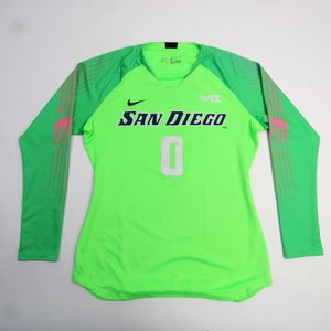 San Diego Toreros Nike Dri-Fit Practice Jersey - Soccer Women's Green Used L
