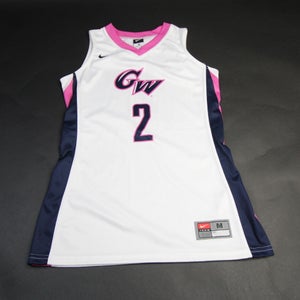 George Washington Colonials Nike Game Jersey - Basketball Women's Used M